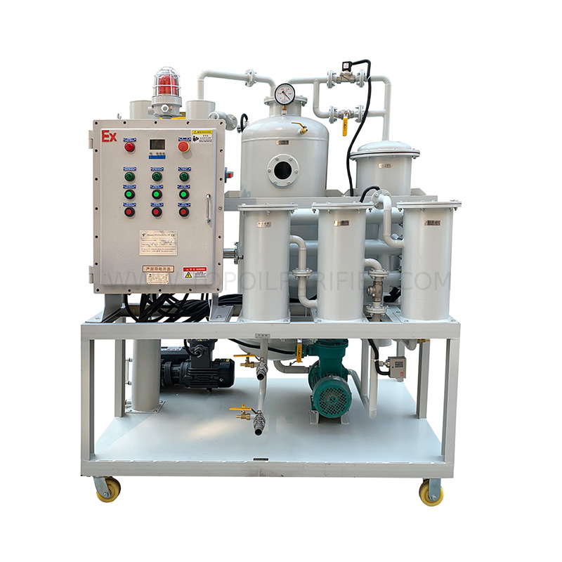 TYA -Ex Machine de nettoyage d'huile hydraulique antidéflagrante 
