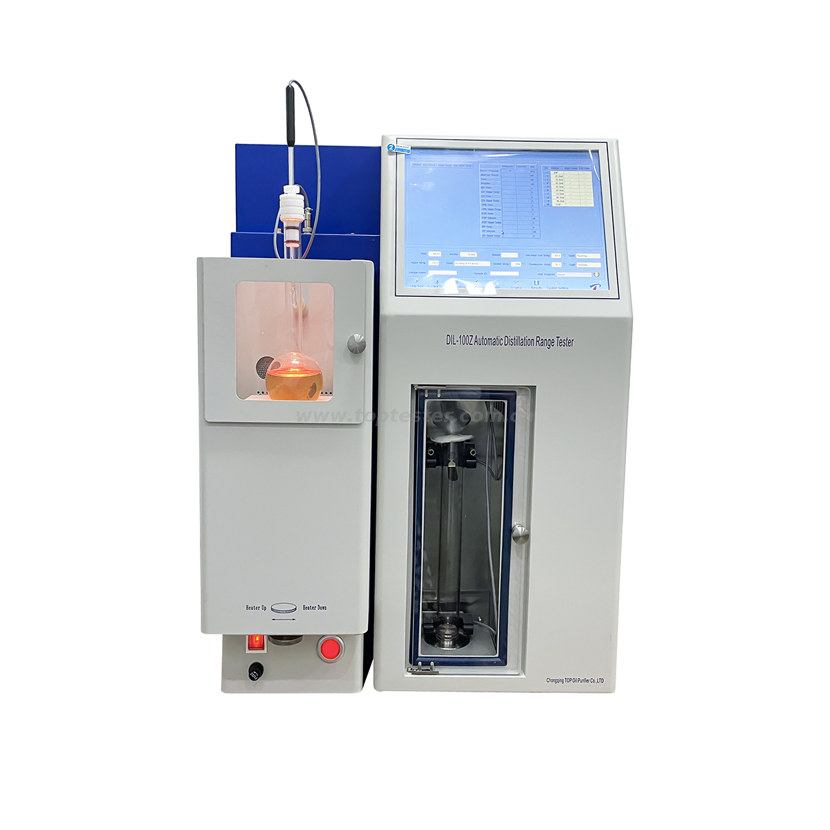Testeur de plage de distillation automatique ASTM D86 DIL-100Z