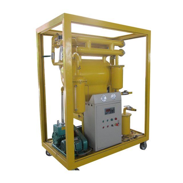 ZY-Ex purificateur d'huile de transformateur sous vide antidéflagrant portable