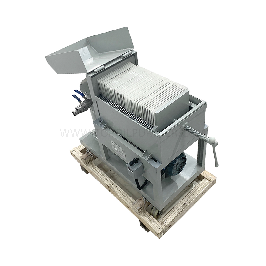Machine de filtre à huile de pression de plaque de papier de PL